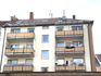 Rückseite mit Balkon