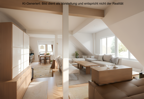 Dachgeschoss-Homestaging