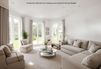 Wohnzimmer-Homestaging